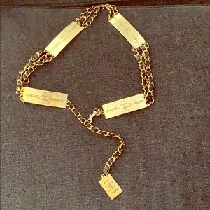 Rue Chanel Cambon Paris Belt